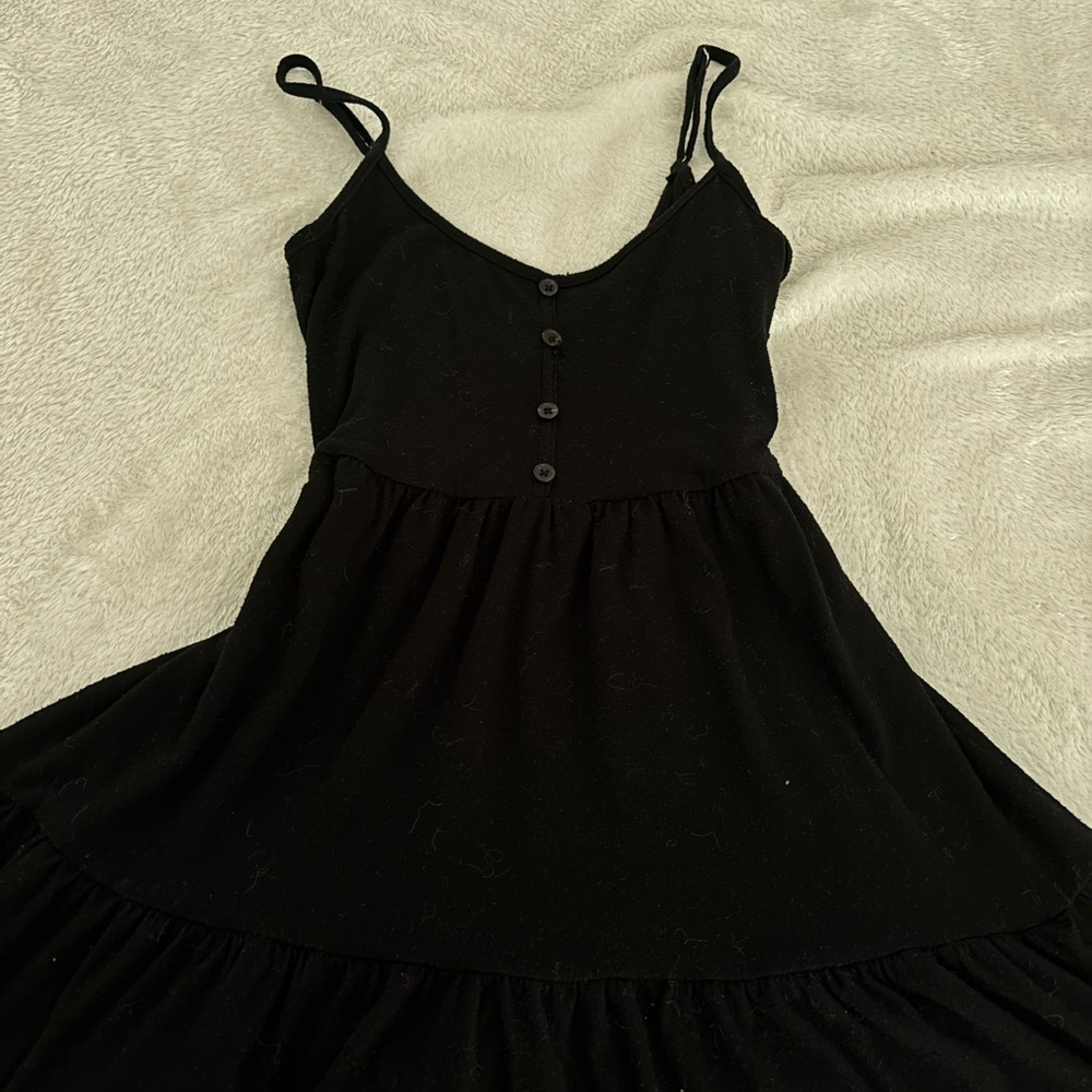 Black Spaghetti Strap Dress